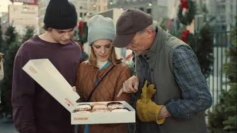 Still from Dunkin’ — Holiday Unboxing