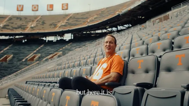 Still from UT x Adidas (feat. Peyton Manning)